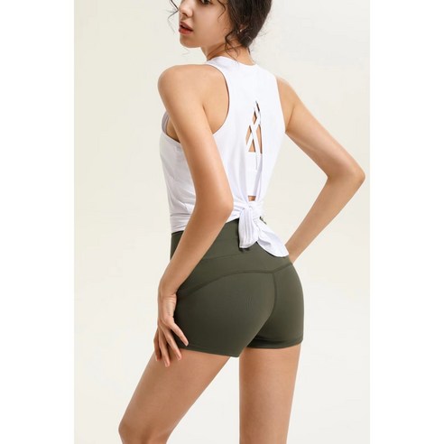 비키니홀릭 바이크 3부레깅스 요가복 필라테스복 트레이닝 숏팬츠 3컬러