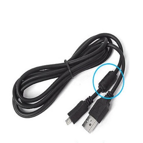 USB 2.0 PC 디지털 카메라 데이터 동기화 케이블 파나소닉 LUMIX DMC-TZ37 FZ20 LX5 SZ15 TZ61, 한개옵션0, 1개