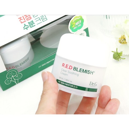 [정품] 닥터지 레드블레미쉬 클리어 수딩크림 수분크림 닥터지 레드 수딩 크림 (50 ml), 1개, 50ml