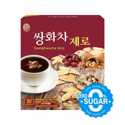 우리차 송원식품 쌍화차 제로, 1개, 30개입, 15g