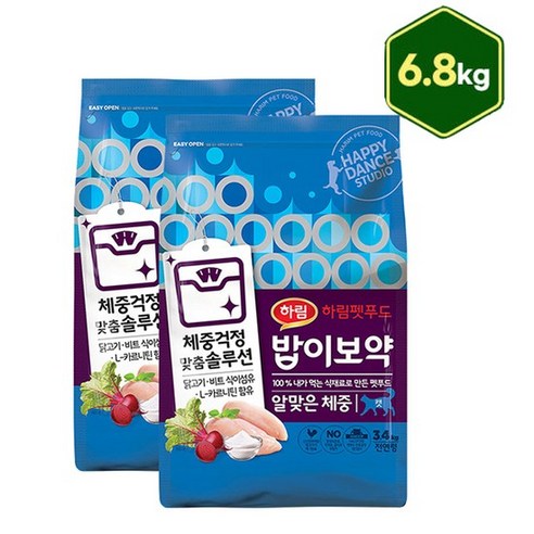 밥이보약 CAT 알맞은 체중 6.8kg, 없음, 1개