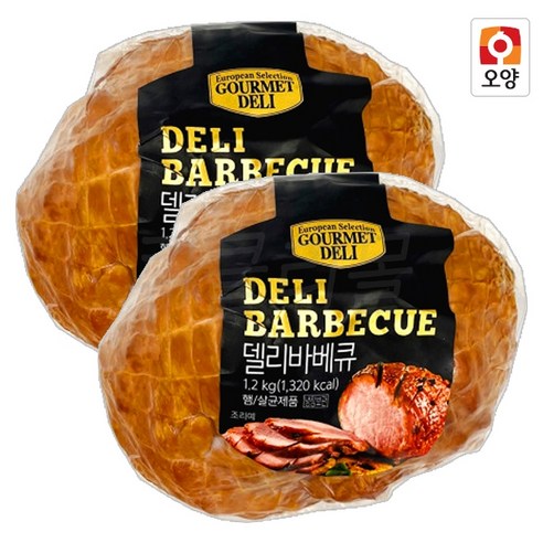 기타 사조오양 델리바베큐 1.2kg 2개 샌드위치햄