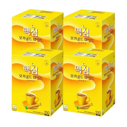 [커피타임나우ㅣ인기상품] 풍부한 향의 매력, 동서식품 맥심 모카골드 [CoffeeTimeNOWㅣ추천상품]