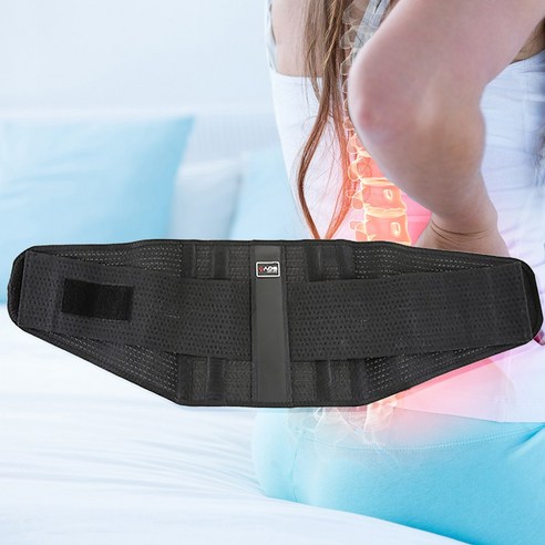 [의료기인증제품] 허리보호대 의료용 척추 허리 디스크 보호대 골반 복대 교정기 지지대 보조기 벨트, 1개