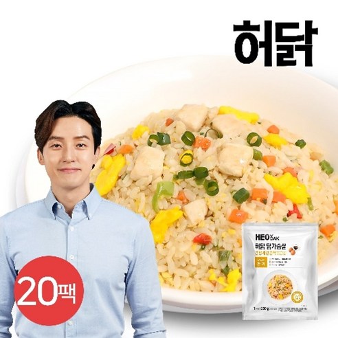 허닭 닭가슴살 간장계란 곤약볶음밥 250g 10팩, 10개