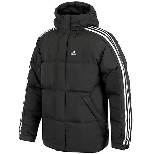 아디다스 남녀공용 숏패딩 3S 퍼프 숏다운 재킷