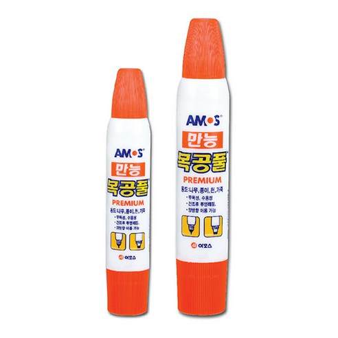 아모스 만능 목공풀 36G, 2개