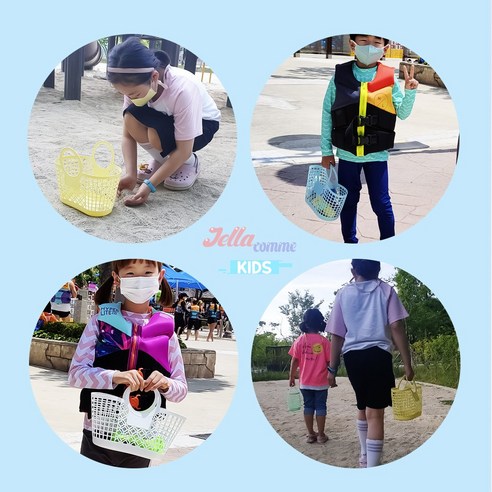 상상력과 즐거움을 가득 담아내는 젤라꼼므 어린이 시장바구니