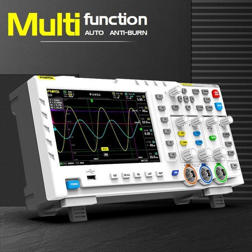 성능과 다양한 기능을 갖춘 FNIRSI 1014D 오실로스코프 듀얼채널 100MHz 신호발생기