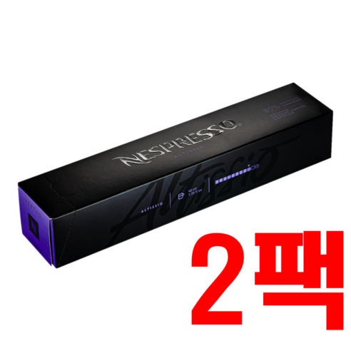 네스프레소 버츄오 캡슐 에스프레소 알티시오, 2개, 10개입