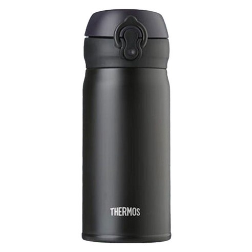 써모스 스테인리스 진공 보온병 JNL-35, 블랙, 350ml, 1개