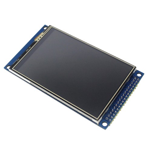 Xzante 프레스 스크린 모듈 3.2인치 240X320 해상도 스크린은 수평 디스플레이 및 수직 지원, 파란색, PCB