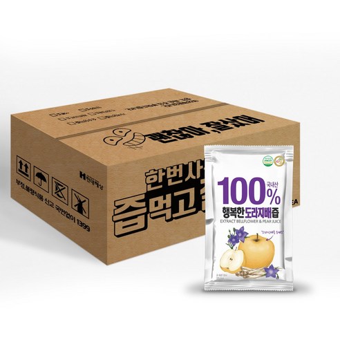 예진원 행복한 도라지배즙, 100ml, 150포