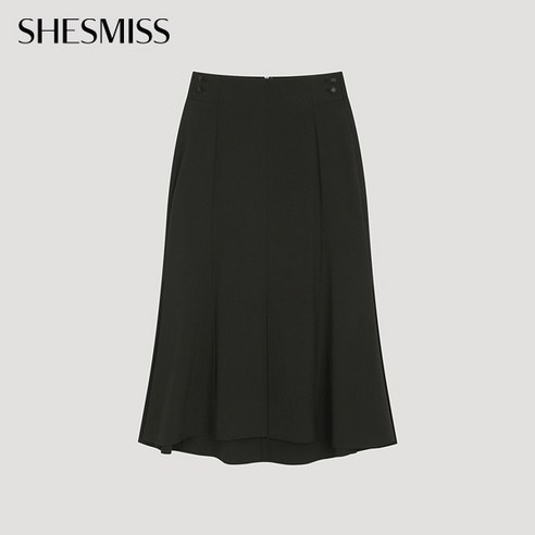 [쉬즈미스(SHESMISS)] [쉬즈미스] 패널 플레어 미디 스커트_SWWSKO11030_