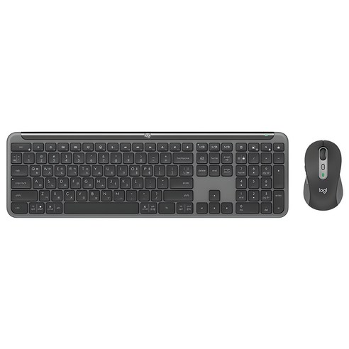 로지텍 SIGNATURE SLIM MK950 키보드 + 마우스 세트 / YR0099 + MR0091, 920-012479, 블랙, 일반형