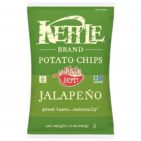케틀브랜드 포테이토 칩, Jalapeno, 369g
