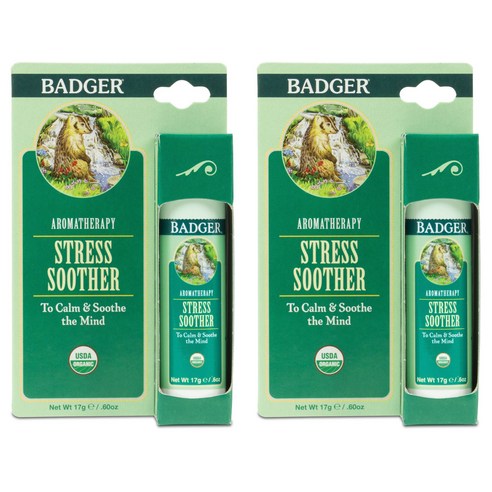 Badger Stress Soother, 2개, 17g