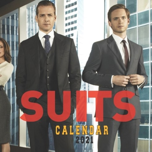 Suits Calendar 2021: 16 MONTHS 8.5x8.5 INCH GLOSSY FINISH Paperback, Independently Published, English, 9798599593904