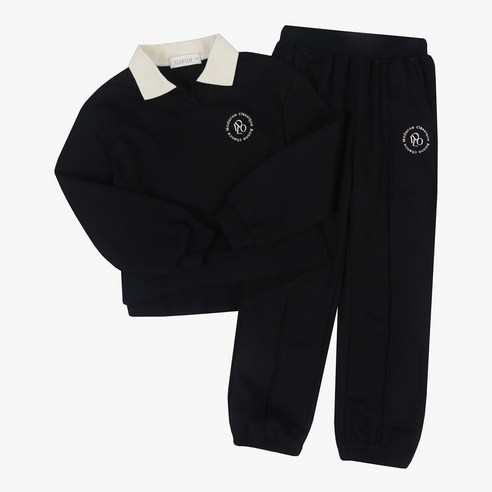 일로딜로 NC경산점 아동 주니어 키즈 가을 신상 모던 카라 맨투맨 세트(IDSM2482)