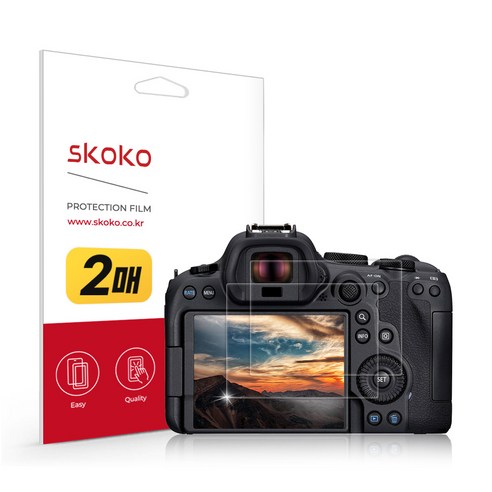 스코코 캐논 EOS R6 Mark2 무반사 AR 액정보호필름: 카메라 LCD 화면 보호에 필수 액세서리