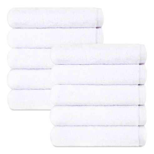 송월타월 몬테스 40수 220g 호텔수건, 라이트핑크, 10개