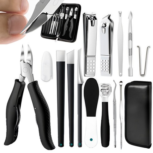 포근한 행복을 손끝에, 포로롬 깊숙한 발톱깎이 16종 풀세트 리뷰 발톱관리도구