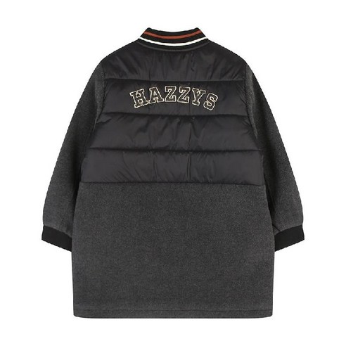 헤지스키즈 23FW 패딩 코트_GREY