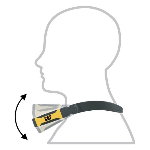 캐터필라 충전식 넥 라이트 CT7105은 작업등으로 사용하기에 편리하며, USB 충전식으로 전원을 공급받을 수 있고 방수가능한 제품입니다.