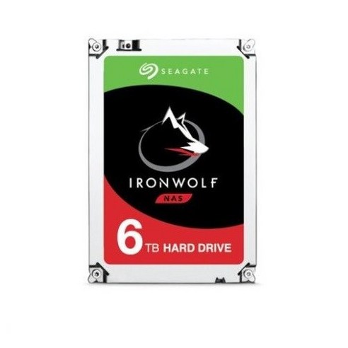 씨게이트 아이언울프 HDD SATA3 5400rpm 256M 6TB ST6000VN001