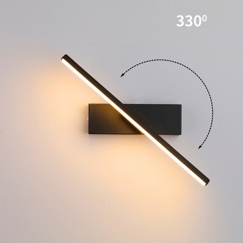 LeBee 침실 조명 일자 스탠드 6w 2종 밝이 웜화이트 화이트 거실 스탠드 램프 장식 스탠드, 화이트(6000-6500K)