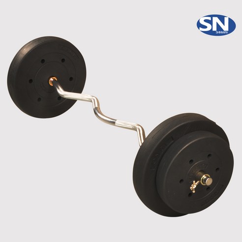 이지컬바세트 20kg세트 PVC 아령 바벨 덤벨 원판, 국산이지컬바세트 20kg, 1개