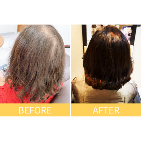 자연스럽고 건강한 새치염색