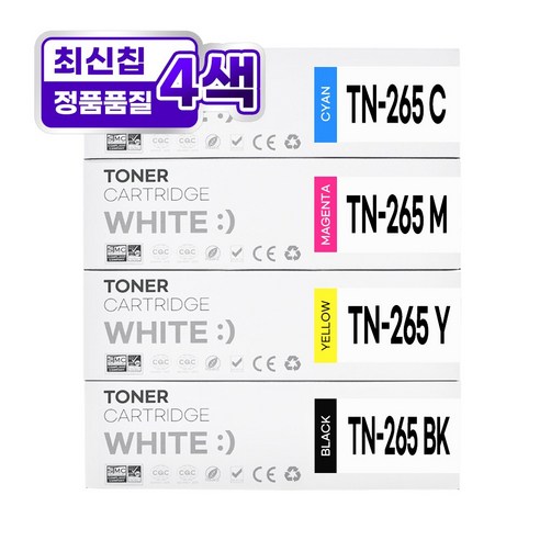 브라더 TN-265 호환토너, 1개, 4색