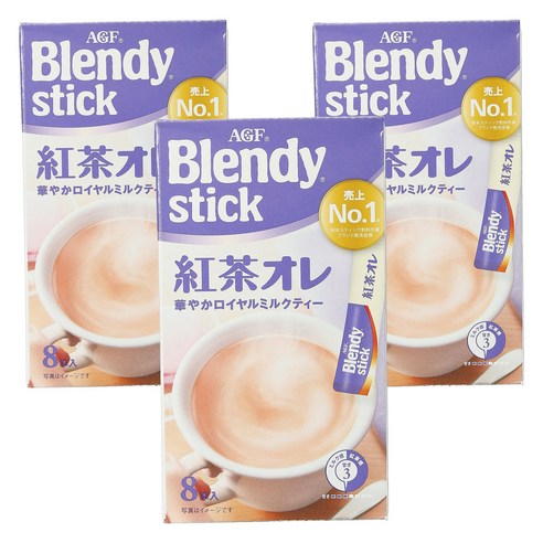 블렌디 스틱 홍차오레, 3개, 8개입