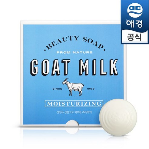 샤워메이트 산양유 비누 90gx12개, 90g, 12개