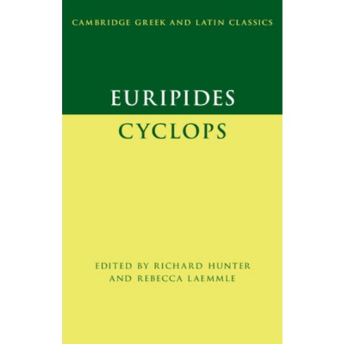 Euripides: Cyclops Hardcover, Cambridge University Press