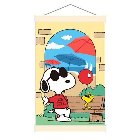 DIY 스누피 피너츠 HAPPY 보석십자수 세트 행잉타입 20x30 큐빅 페인팅, 바캉스