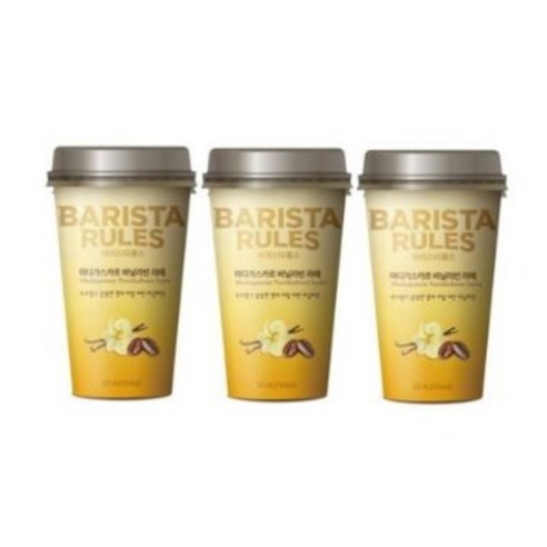 매일유업 바리스타룰스 바닐라빈라떼 325mlx10컵 컵커피, 325ml, 16개 Best Top5
