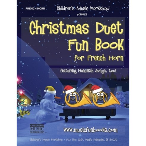 (영문도서) Christmas Duet Fun Book for French Horn Paperback, Independently Published, English, 9798758482247