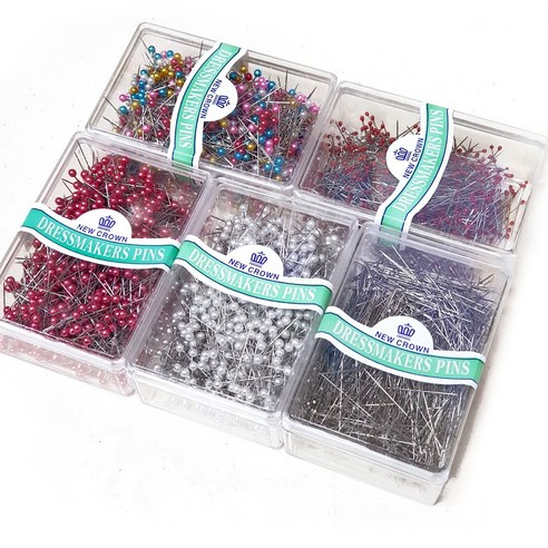 바느질 스트레스는 이제 그만! 뉴크라운 대용량 시침핀으로 즐거운 작업 시간을!