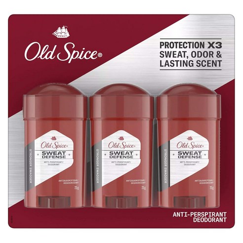 Old Spice 올드스파이스 데오드란트 스틱 남녀용 스웨트 디펜스 73g 3팩 상품리뷰