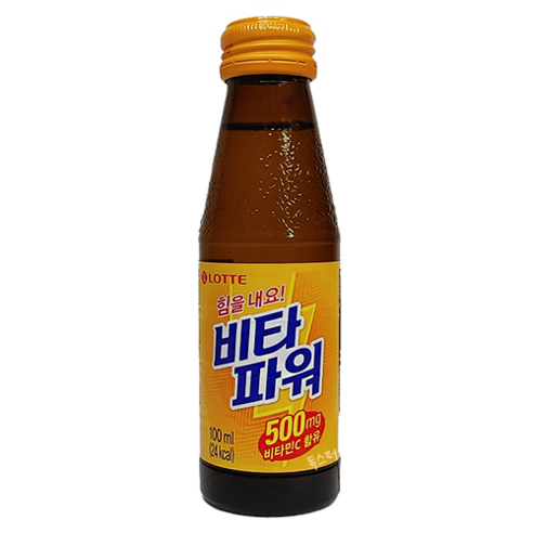 롯데 비타파워, 100ml, 50개