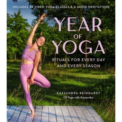 (영문도서) Year of Yoga (Yoga for Beginners Yin Yoga Vinyasa Yoga Lunar Yoga): Rituals for Every Day ... Paperback, Mandala Publishing, English, 9781681888453