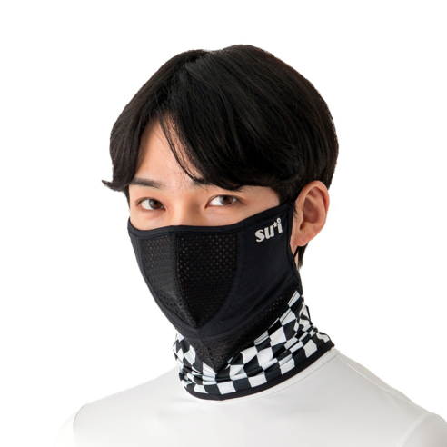 [수이골프 I형] 스포츠 마스크 골프 등산 조깅 바이크, I-3 체인 블랙, L