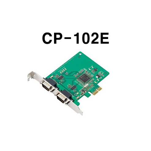 MOXA 2포트 PCI Express 시리얼통카드 CP-102E