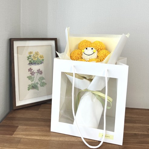 특별한 행사를 더욱 특별하게 만들어주는 실용적이고 환경 친화적인 스마일 비누꽃다발