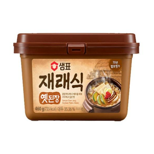 재래된장 샘표 재래식옛된장, 1개, 460g Best Top5