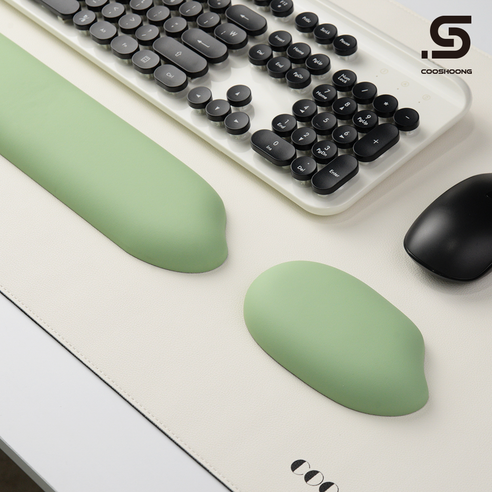 손목받침대 추천 상품쿠슝 팜레스트 마우스 패드 마우스 키보드 손목 받침대 쿠션 제품 사진