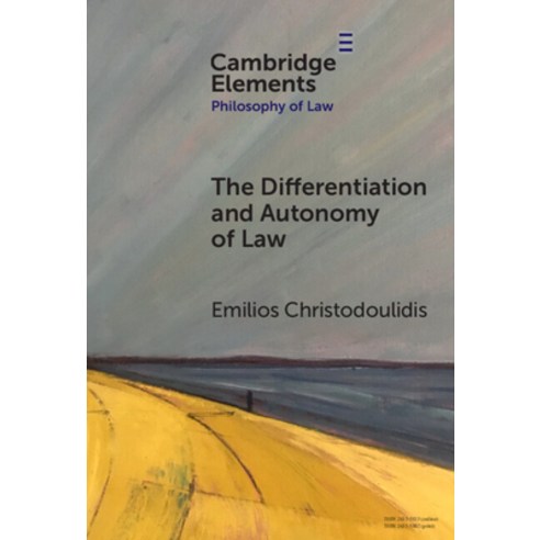 (영문도서) The Differentiation and Autonomy of Law Hardcover, Cambridge University Press, English, 9781009454391