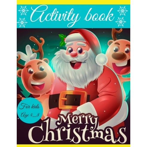 Activity book christmas for kids: christmas activity book for kids age ...